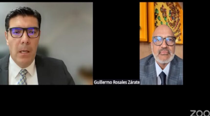 Rogelio Arzate, presidente de la ANPACT, y Guillermo Rosales, presidente de la AMDA, durante la presentación del Reporte de ventas, exportaciones y producción. Factor Automotor