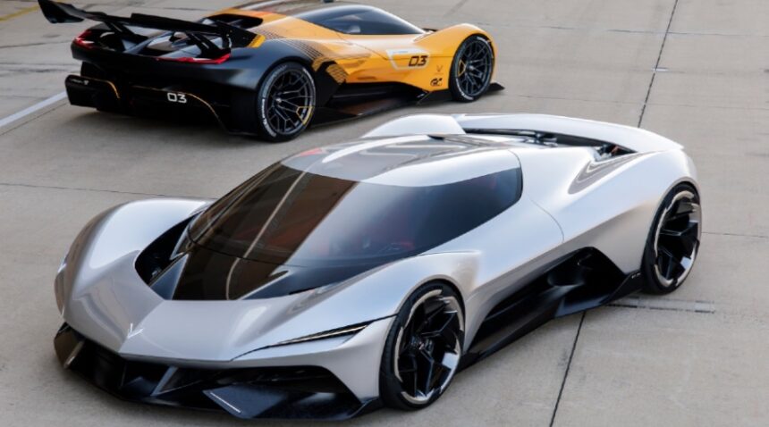Chevrolet debutó en The Quail, a Motorsports Gathering con dos modelos ultrafuturistas: Corvette, CX y CX.R Vision Gran Turismo. Factor Automotor