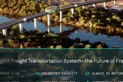 El cruce elevado de Green Corridors pretende aumentar el intercambio de mercancías y disminuir los riesgos e imprevistos presentes en el transporte terrestre. Factor Automotor