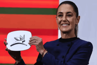 Claudia Sheinbaum presentó el emblema de los autos eléctricos Olinia. Factor Automotor