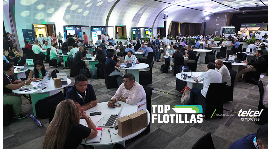 Asistentes a Top Flotillas durante las reuniones uno a uno 