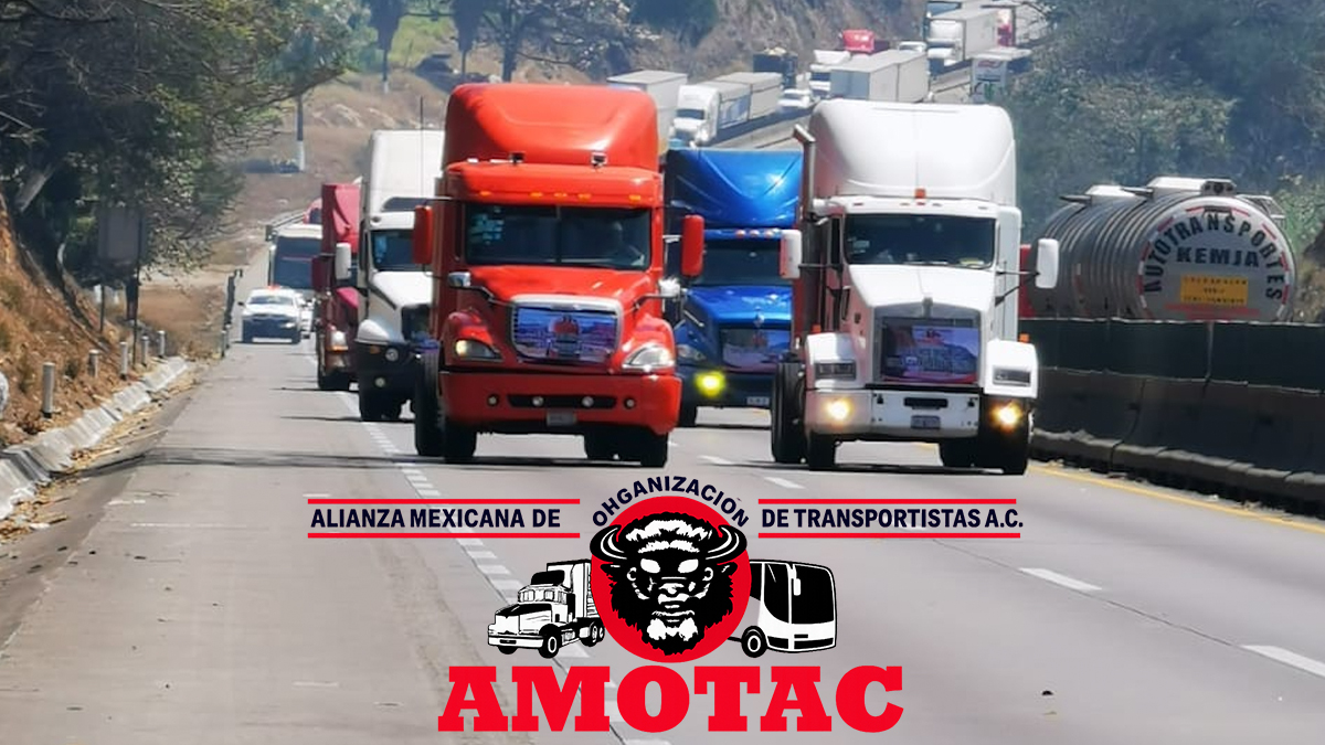 Camiones de AMOTAC en carretera; carta abierta denuncia inseguridad y corrupción