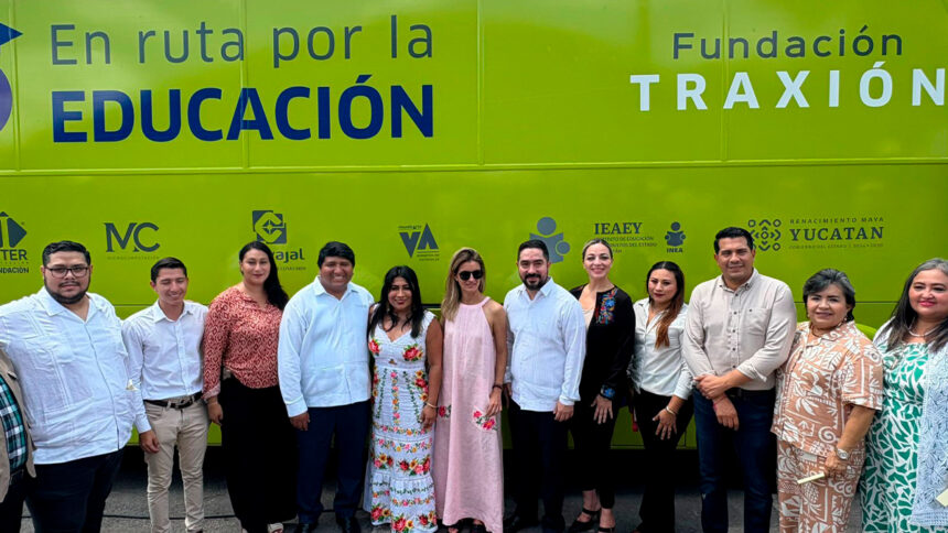 Fundacion-Traxion-impulsa-Ruta-20-en-Yucatan-con-aulas-moviles-Factor-Automotor