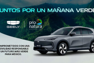 eely México y Pronatura juntos por un mañana verde, SUV Geely EX5 en campaña de movilidad responsable y sustentable en México.