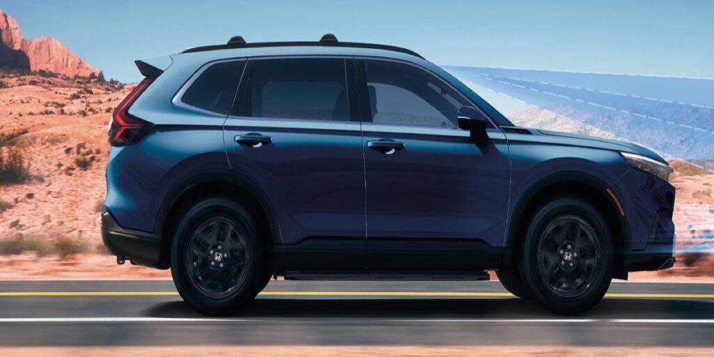 Imagen lateral de Honda CV-R Sport Touring 2026. 