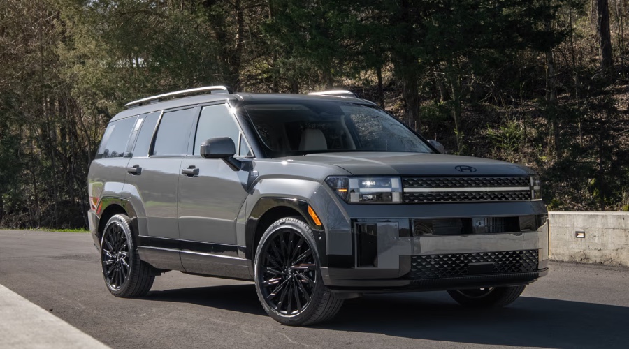 Hyundai Santa Fe es un modelo familiar, que destaca por sus asistencias de manejo y su relación costo-beneficio. Factor Automotor