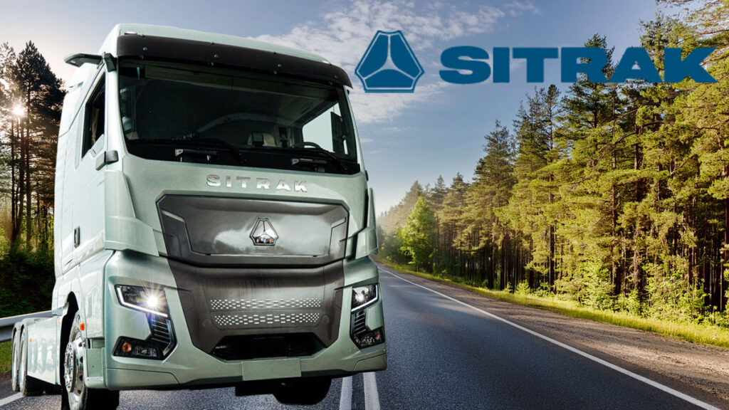 Tractocamión Sitrak 6×4 eléctrico  