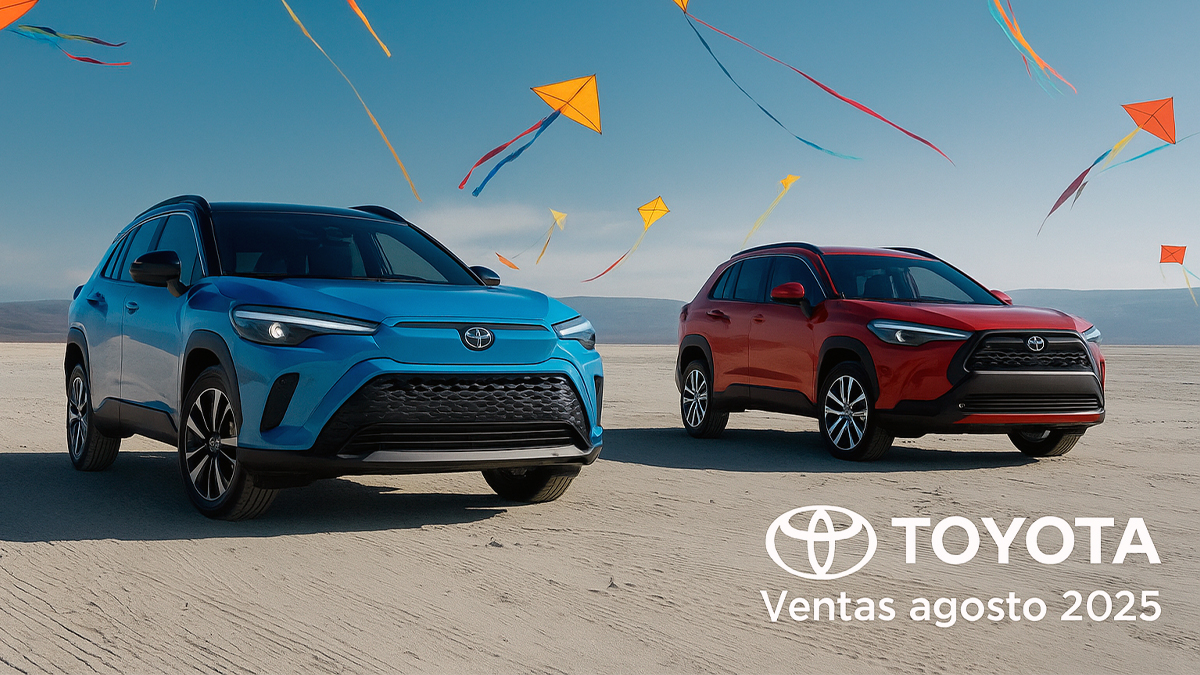 Toyota Corolla Cross HEV en México, imagen corporativa utilizada en la nota de ventas agosto 2025