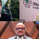 (De izq. a der.) Luiz Brizuela, director comercial JATO, Eric Ramírez, director general en Urban Science y Guillermo Rosales, presidente de la AMDA, en conferencia de prensa. Factor Automotor