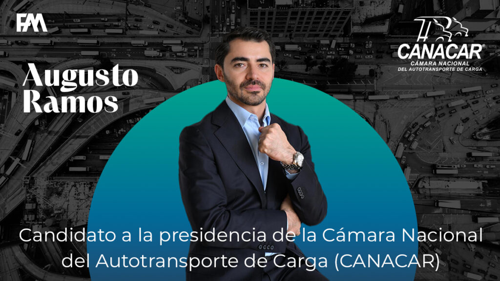 Augusto Ramos, secretario general de la CANACAR y candidato a la presidencia nacional de la Cámara