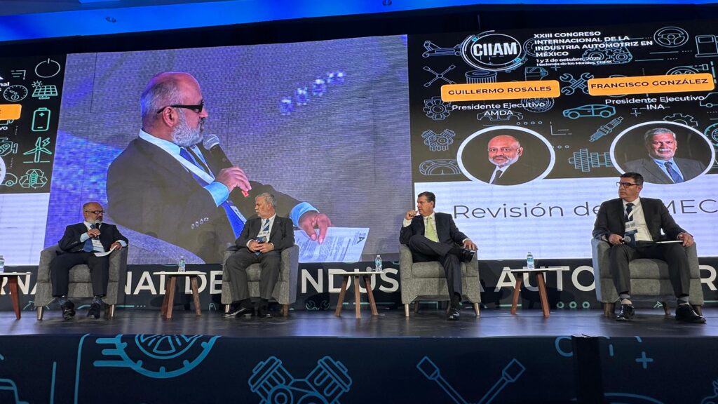 Durante el CIIAM 2025 se abordaron los principales retos y oportunidades para México ante la revisión del T-MEC. Factor Automotor Durante el CIIAM 2025 se abordaron los principales retos y oportunidades para México ante la revisión del T-MEC. Factor Automotor
