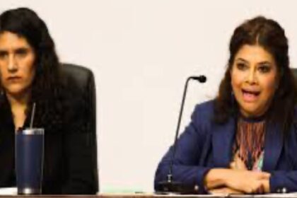 Bertha Alcalde y Clara Brugada