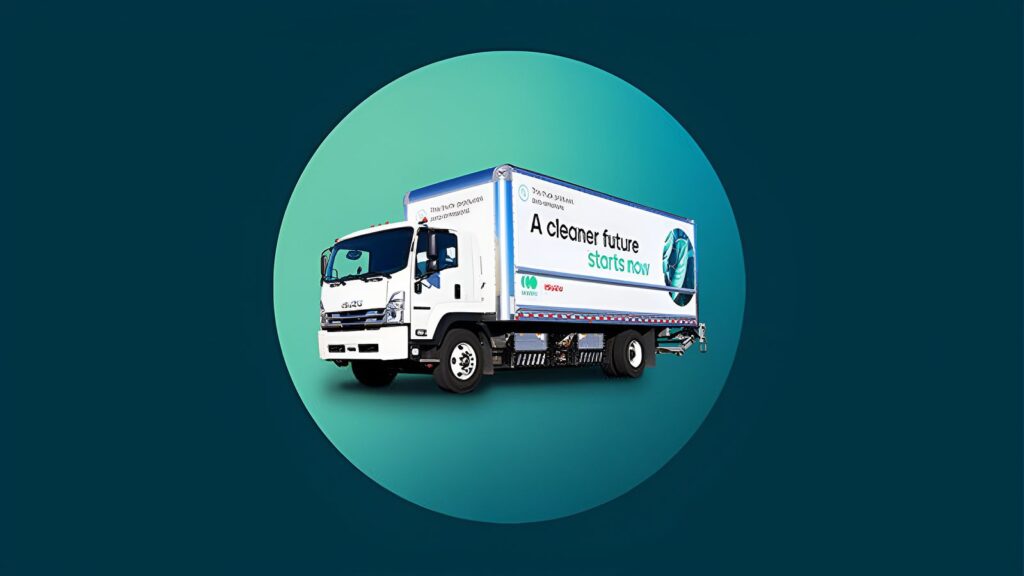 Camión Isuzu con tecnología Accelera by Cummins