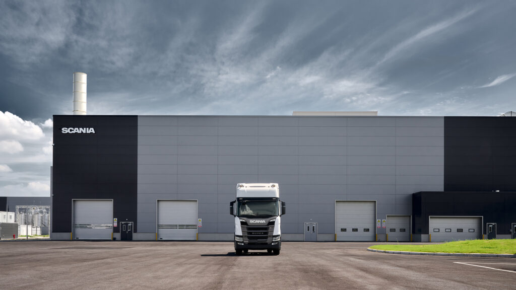 Exterior planta de Scania en Rugao