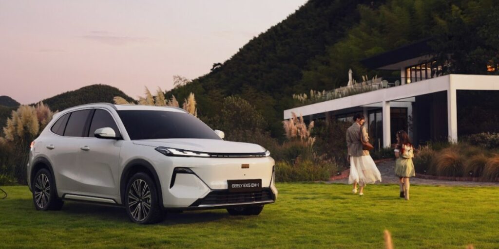 La preventa especial del Geely EX5 EM-i 2026 estará disponible hasta el 30 de noviembre en cualquier distribuidor autorizado de Geely México. Factor Automotor