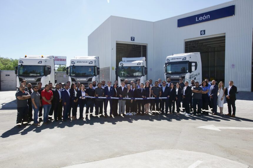 Inauguración de la nueve sede de Scania en León