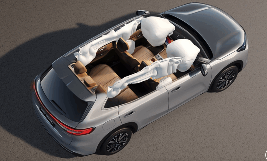 Geely EX5 tiene un completo paquete de seguridad ADAS. Factor Automotor
