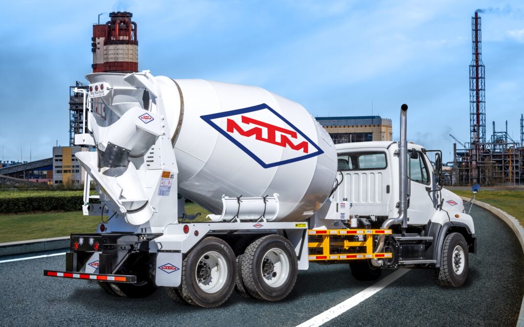 La revolvedora U-MIXER de MTM tiene alta eficiencia para mezclar concretos con valores de revenimiento de 8 y 14.