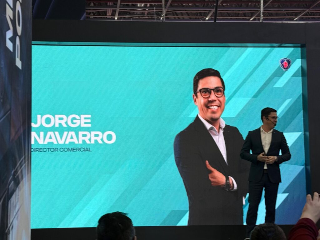 Jorge Navarro, director comercial Scania México, durante la ExpoTransporte ANPACT 2025. Factor Automotor Jorge Navarro, director comercial Scania México, durante la ExpoTransporte ANPACT 2025. Factor Automotor