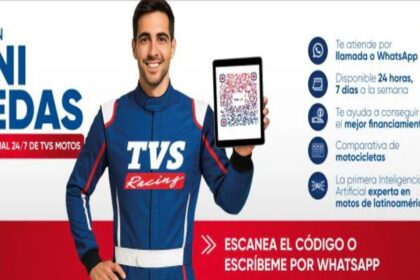 TVS y Motomex, reafirman su liderazgo en el segmento de las motocicletas con la presentación de su asistente virtual. Factor Automotor