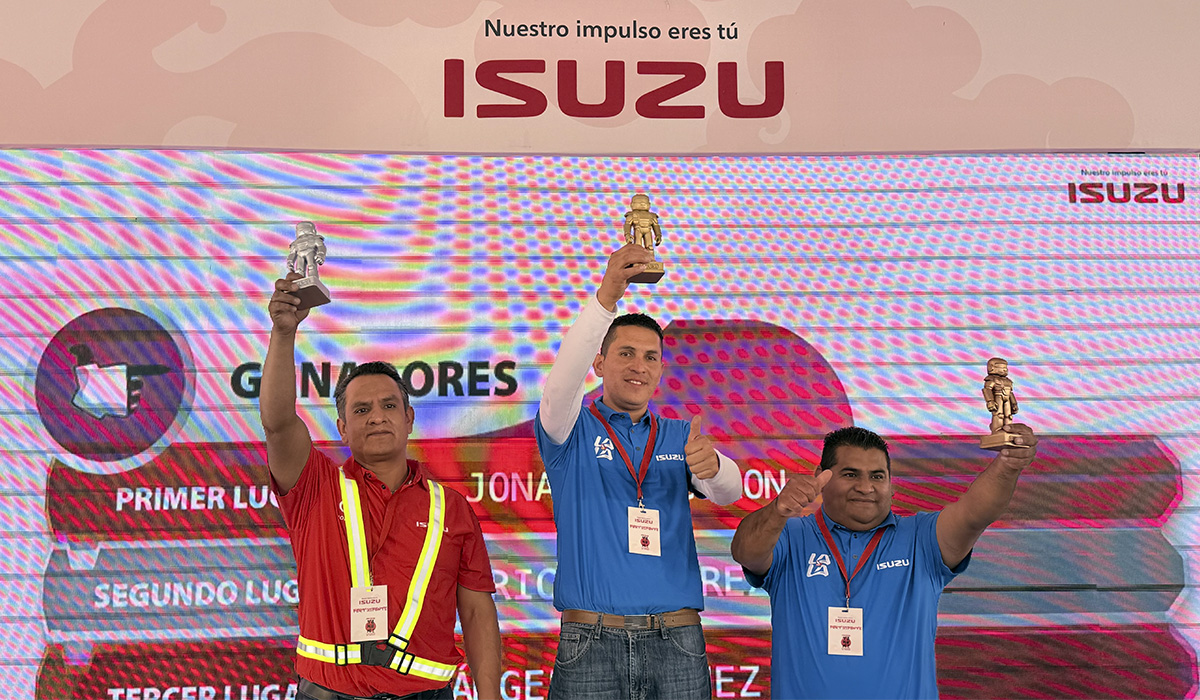 Isuzu-Motors-reconoce-habilidad-de-operadores-en-Mexico-con-los-Premios-Takumi-Factor-Automotor