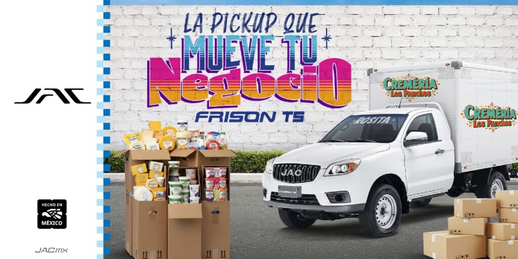 Frison T5 puede encontrarse con cabina sencilla o únicamente con chasis. Factor Automotor