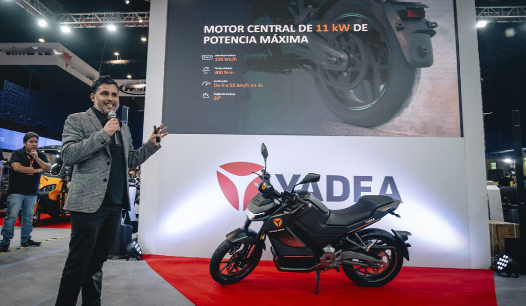 Yadea Keeness 2025 en Expo Moto CDMX,