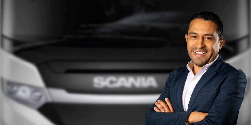 Néstor Lara nuevo responsable de la dirección de soluciones de transporte de pasajeros (autobuses) en Scania México. Factor Automotor