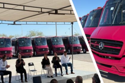 Los nuevos autobuses Mercedes-Benz serán empleados en el transporte público de Hermosillo. Factor Automotor