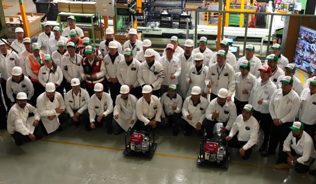 Con más de 260 mil unidades producidas, Honda reafirma su liderazgo en motobombas fabricadas en México.