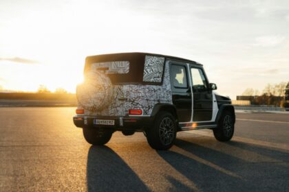 La nueva Clase G Cabriolet de Mercedes-Benz completa sus primeros kilómetros de prueba como parte del proceso de desarrollo del modelo.