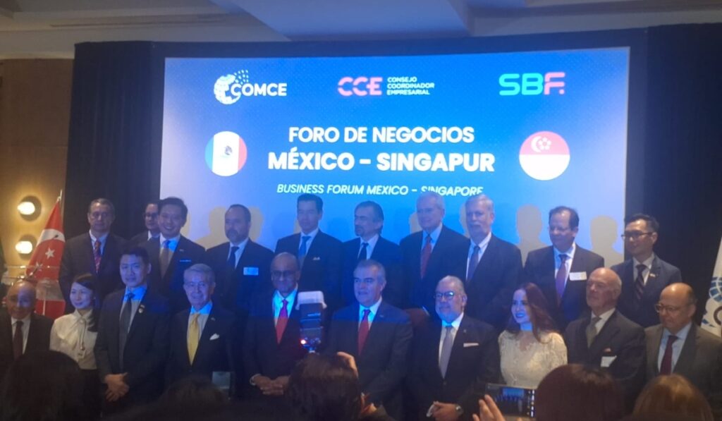 México se posiciona como destino de inversión asiática en Foro México-Singapur 2025