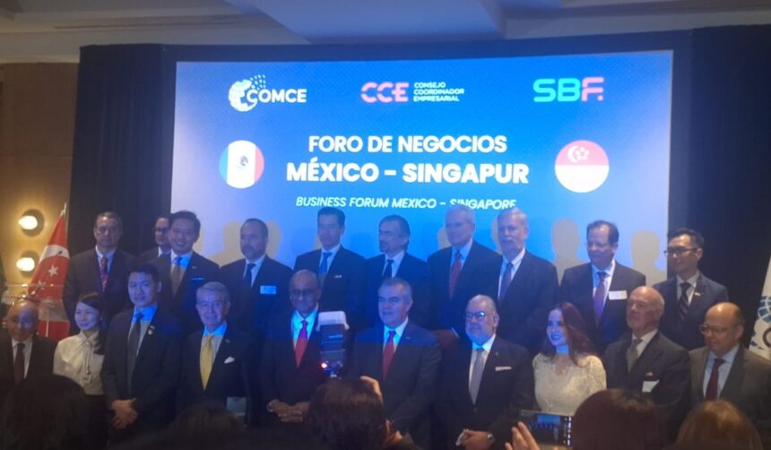 México se posiciona como destino de inversión asiática en Foro México-Singapur 2025