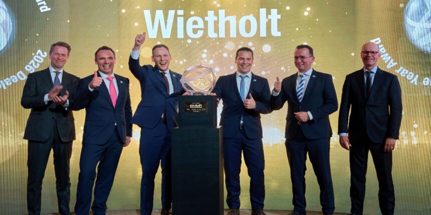 La ceremonia de premiación se realizó durante la reunión internacional de concesionarios DAF en Barcelona. Factor Automotor