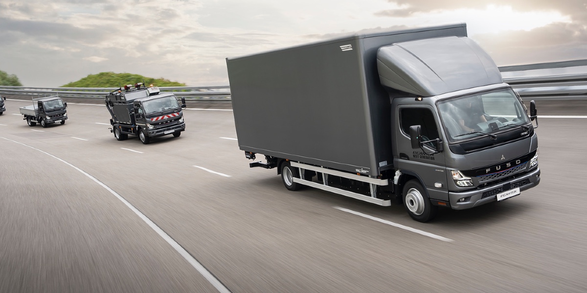 Los camiones como FUSO eCanter se perfilan como una de las alternativas rentables en la transición eléctrica. Factor Automotor