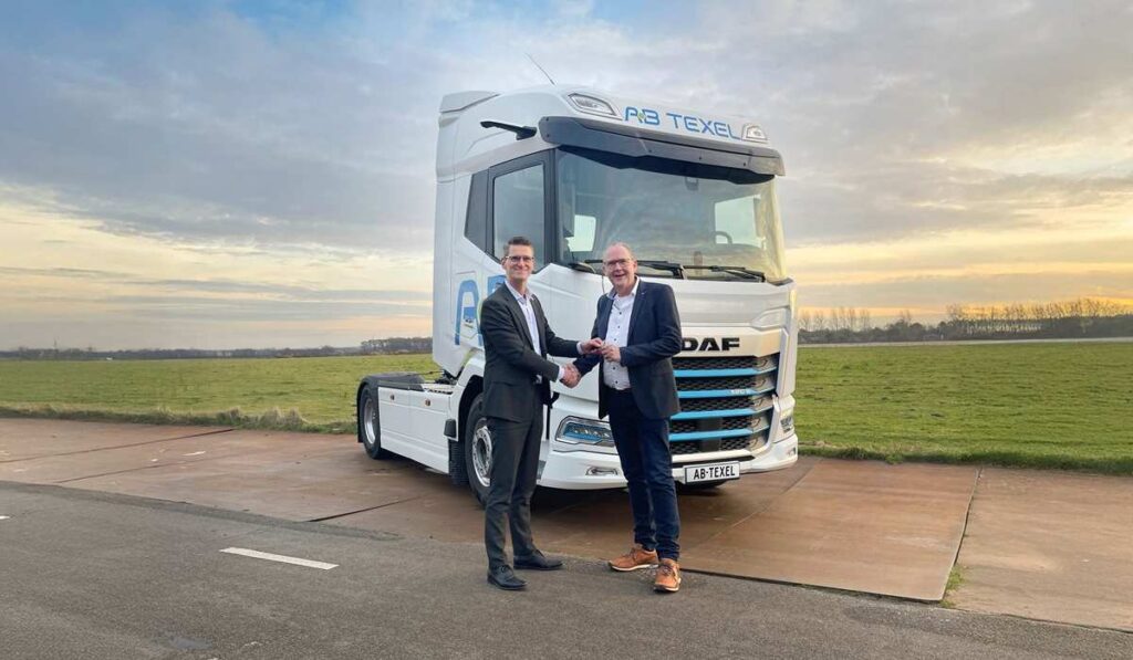 AB Texel hace historia al poner en operación su DAF de Nueva Generación número 1,000, un DAF XF 350 Eléctrico reconocido como Camión Internacional del Año 2026.