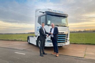 AB Texel hace historia al poner en operación su DAF de Nueva Generación número 1,000, un DAF XF 350 Eléctrico reconocido como Camión Internacional del Año 2026.