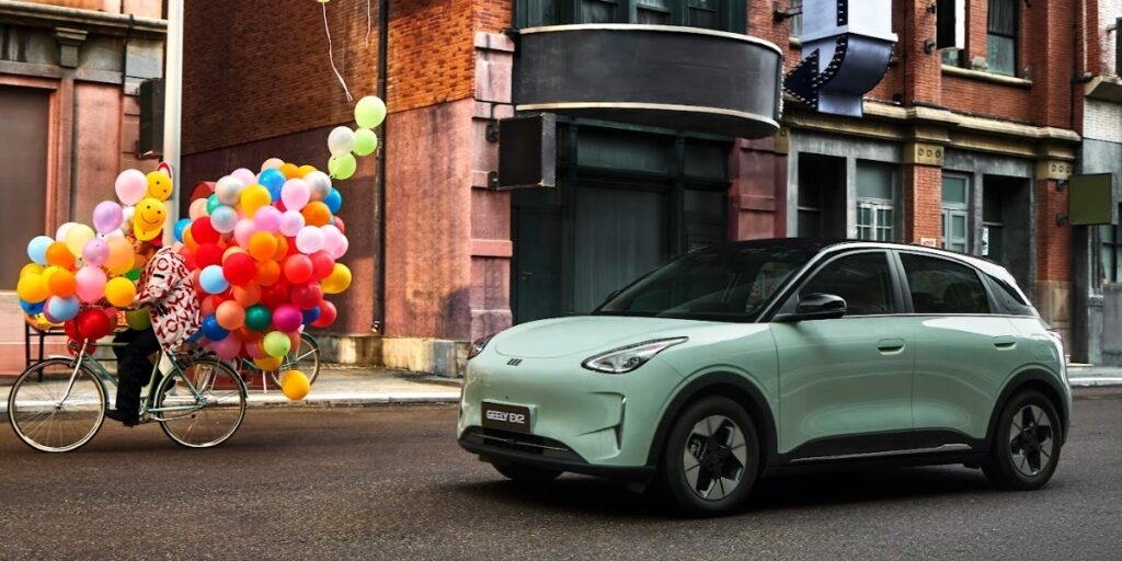 Geely EX2 ofrece una autonomía de hasta 375 km en modo totalmente eléctrico. Factor Automotor