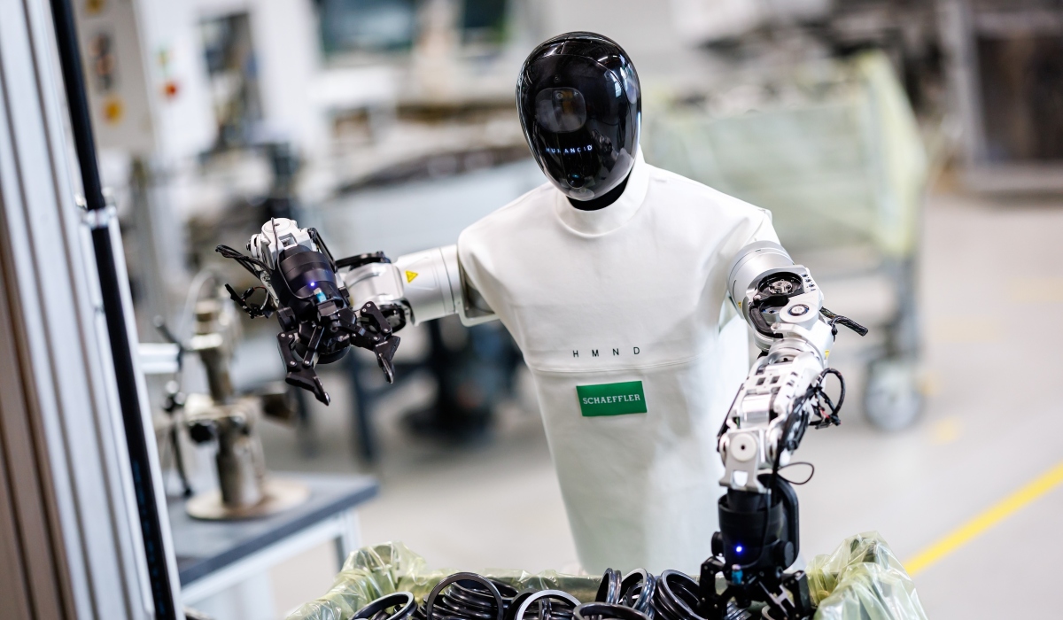 Schaeffler integrará robots humanoides de Humanoid en su red de producción global.
