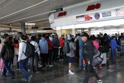 Líneas de autobuses suspendieron corridas hacia el Bajío tras la jornada violenta registrada en el occidente del país.
