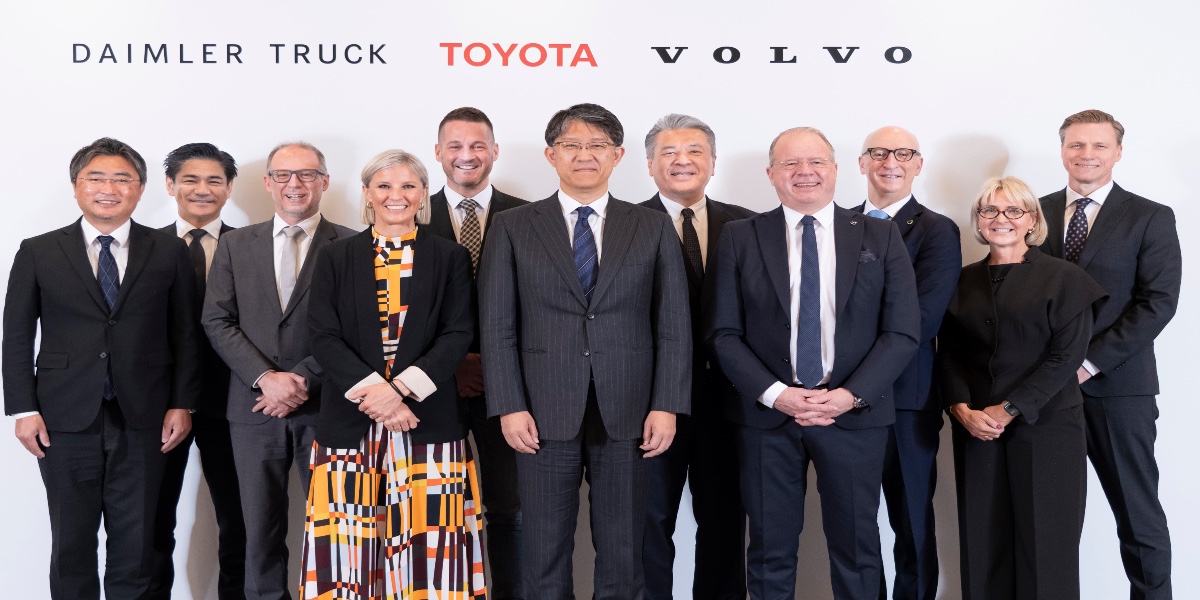 Alianza Toyota, Daimler y Volvo en Cellcentric.