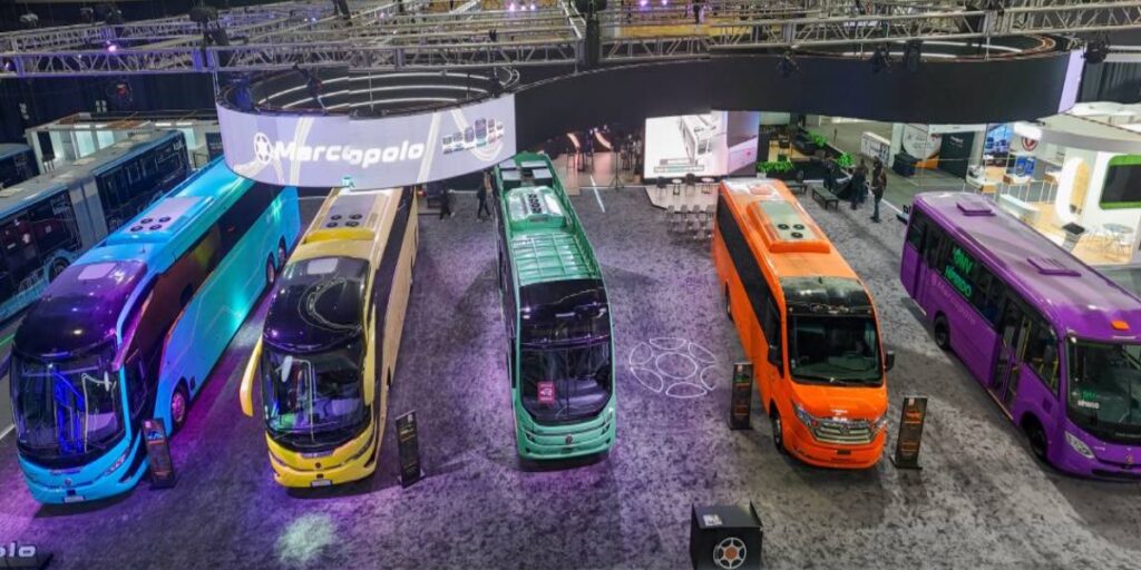 Marcopolo presenta en Expoforo Movilidad 2026 una variedad de soluciones energéticas para los segmentos de turismo y pasaje. Factor Automotor