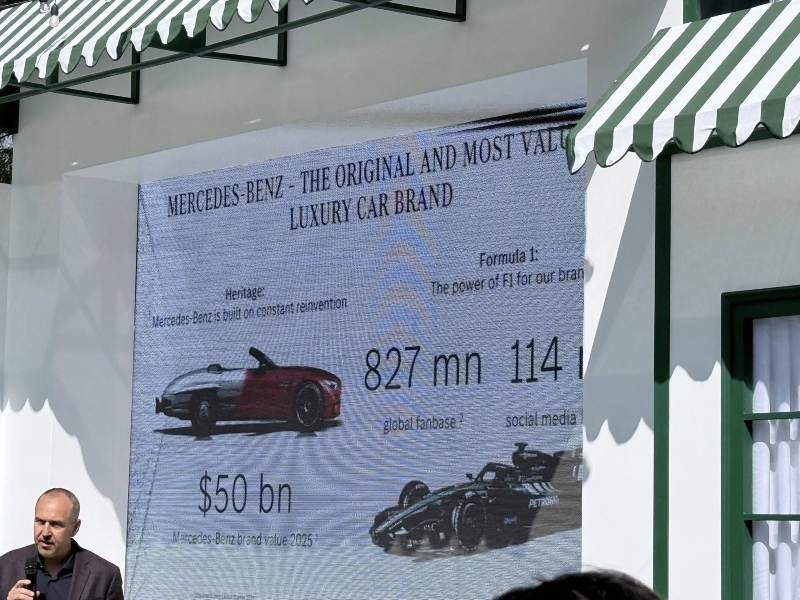 La comunidad de seguidores de Mercedes-Benz incluye 114 millones de fans vinculados a la Fórmula 1.