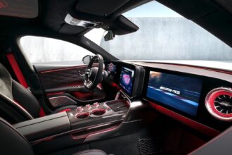 Mercedes AMG Coupé 4 Door.