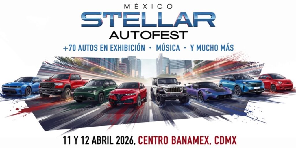 El Stellar Autofest se realizará en el Centro Banamex de la CDMX. Factor Automotor