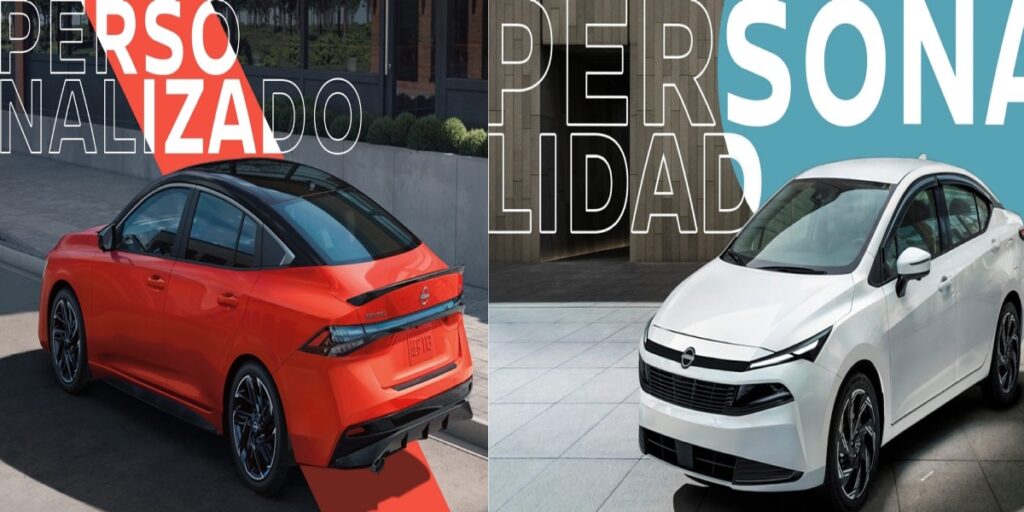 Nissan Versa 2026 y Nissan Sentra 2026 mantienen un carácter renovado y funcional. Factor Automotor