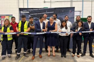 Manuel Aranda, director de retail de Scania México, fue el encargado de inaugurar la nueva sucursal en Chihuahua. Factor Automotor