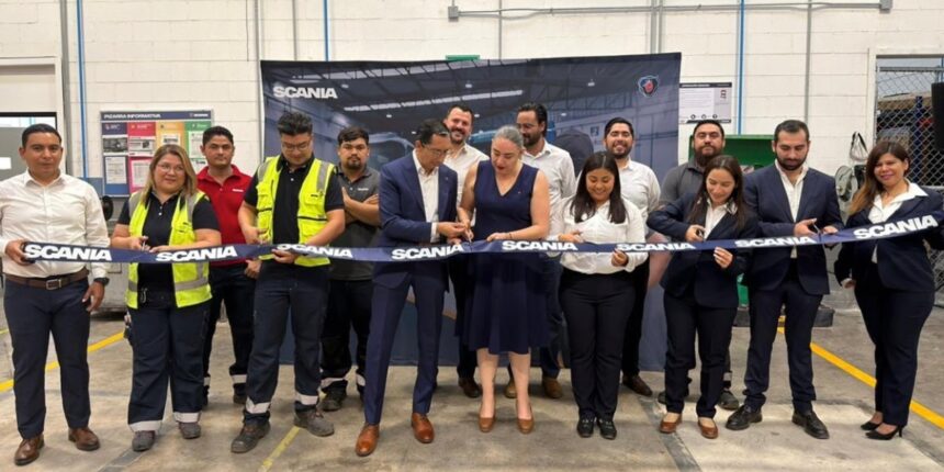 Manuel Aranda, director de retail de Scania México, fue el encargado de inaugurar la nueva sucursal en Chihuahua. Factor Automotor