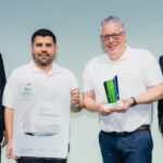 Thomas Kirchermeier, vicepresidente senior de gestión de la cadena de Suministro y Logística de Schaeﬄer AG, recibió el Premio de Logística de la VDA. Factor Automotor