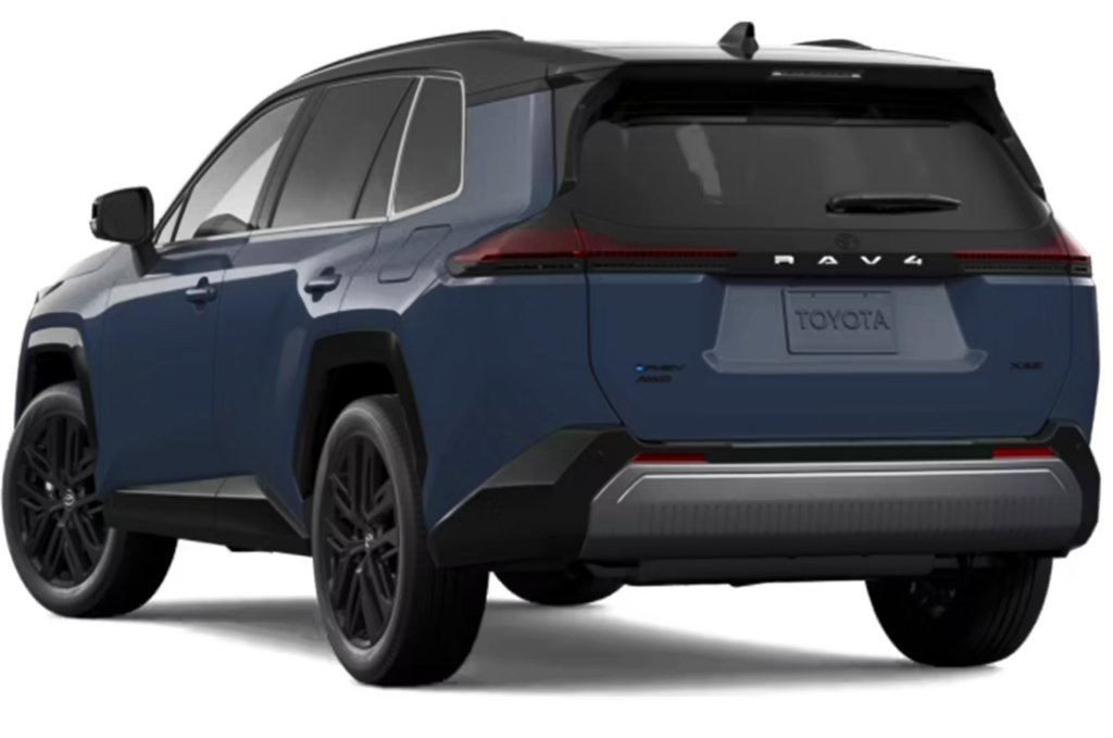 Toyota RAV4 PHEV ofrece un diseño más moderno, pero conserva su espíritu familiar. Factor Automotor